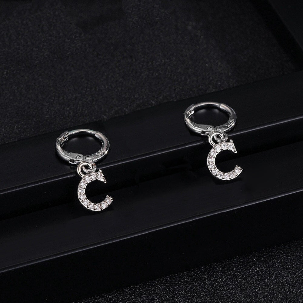 "The Zircon earrings" - Plata de ley 925