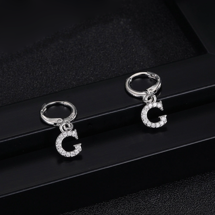 "The Zircon earrings" - Plata de ley 925