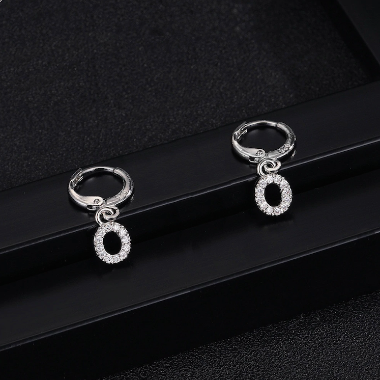 "The Zircon earrings" - Plata de ley 925