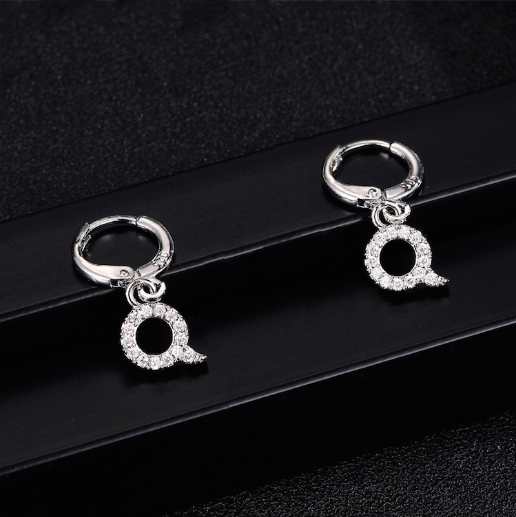 "The Zircon earrings" - Plata de ley 925